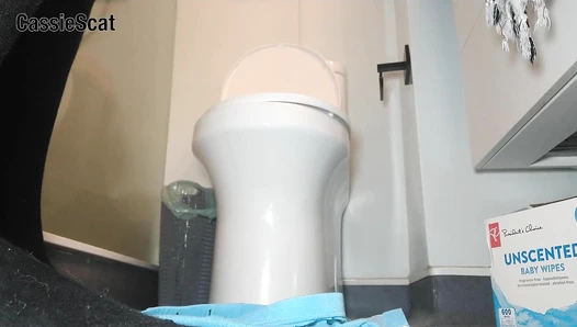 CassieScat - Shitting in Four Different Positions Compilation