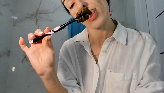 OksiLove - let’s brush my teeth with poop paste, Amateur Collection, 