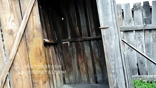 ModelNatalya94 - Olga shit in the country