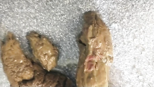 CassieScat - Cassie’s BIG Gassy Colourful Dump