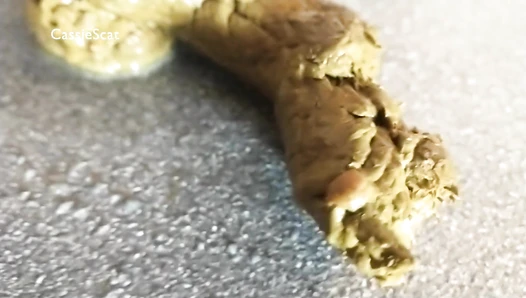 CassieScat - Cassie’s BIG Gassy Colourful Dump