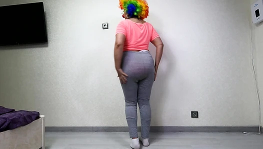 blacksandra - Clown Loves Messing Diapers and Leggings