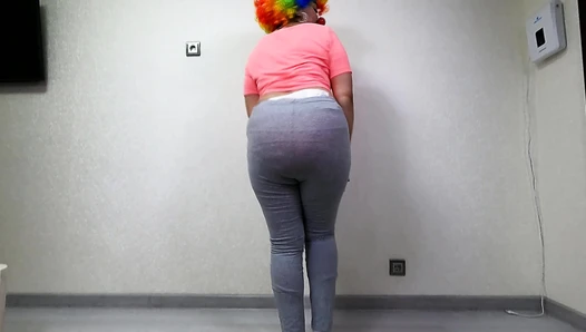 blacksandra - Clown Loves Messing Diapers and Leggings