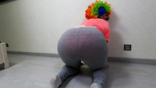 blacksandra - Clown Loves Messing Diapers and Leggings