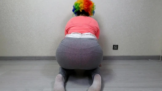 blacksandra - Clown Loves Messing Diapers and Leggings