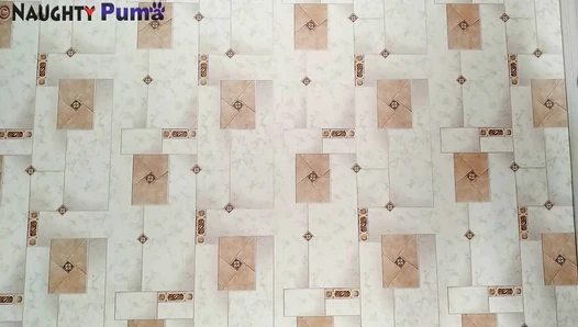 NaughtyPuma - Gray clothes and Brown Load ;)