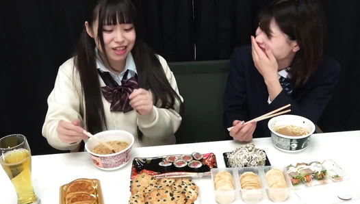 JP Fetish Merchant - Shiho & Naoko Gluttonous Duo