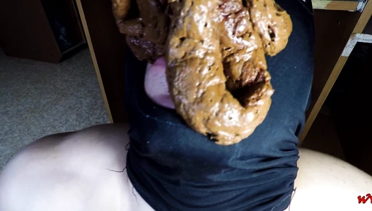 janet - Pooping on Toilet Man