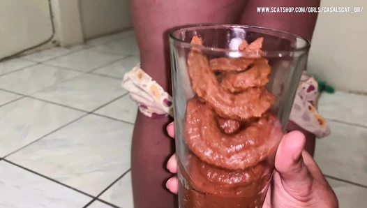 AngelVictory05 - serving two glasses to my slave!