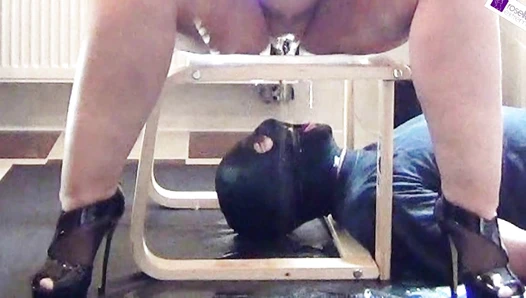 RosellaExtrem - Living toilet filled with shit, piss, spit!, Amateur Collection, 