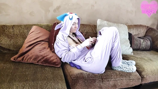 Kitty Skatt - Diaper multi-orgasm choco poop feast