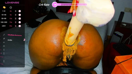 FEXIBLEBODY - anal with my pussy full of shit