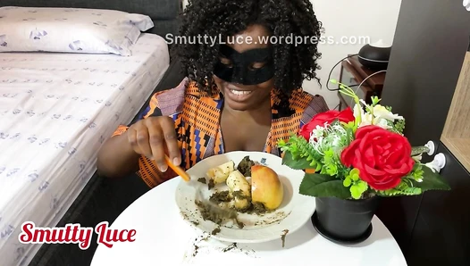 Smutty_Luce - My Sexy Shit Dinner - SCAT MUKBANG