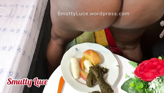 Smutty_Luce - My Sexy Shit Dinner - SCAT MUKBANG