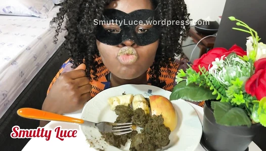 Smutty_Luce - My Sexy Shit Dinner - SCAT MUKBANG
