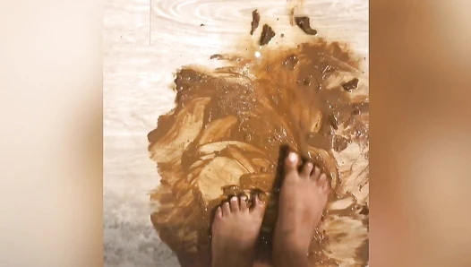 Ebonybooty49 - Shitting in my nets