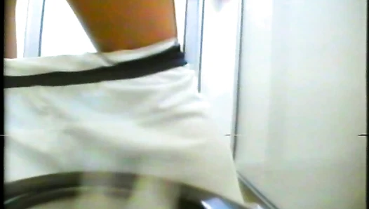 girl pooping and pissing