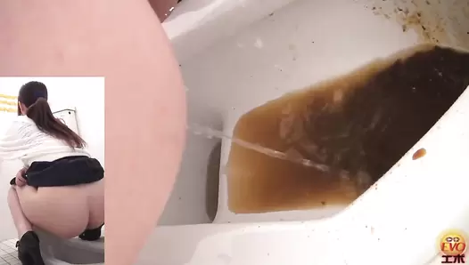EE-022 03 Peeping on how feces piling up in the toilet bowl. WC vouyerism, JAV Collection, EE-022 03 Peeping on how feces piling up in the toilet bowl. WC vouyerism, JAV Collection,