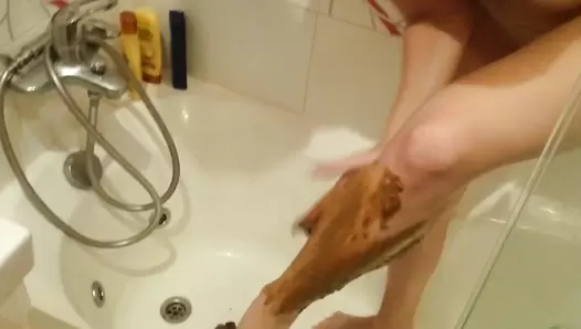 Brown wife - I use shit like shaving gel, JAV Collection, 