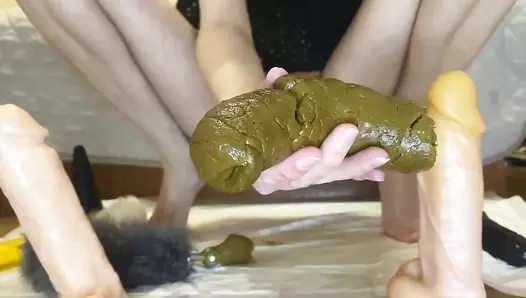 p00girl - Poop with a tail in the ass, shit in the pussy, Amateur Collection, p00girl - Poop with a tail in the ass, shit in the pussy, Amateur Collection,