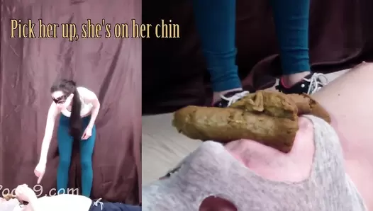 MilanaSmelly - Girls torture me every time I serve them! Christina is dancing! (Girls rape me every time I serve them! Christina is dancing!)