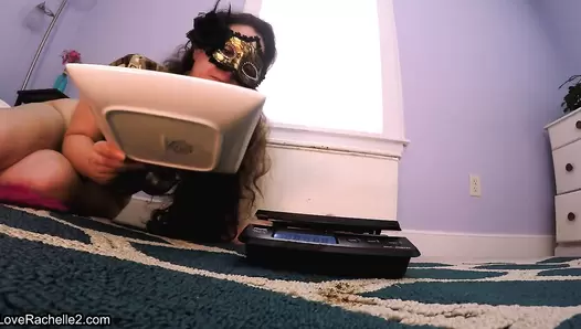 LoveRachelle - Whore Weighs & Licks Tasty Shit