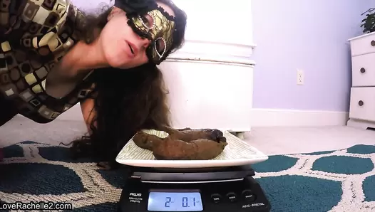 LoveRachelle - Whore Weighs & Licks Tasty Shit