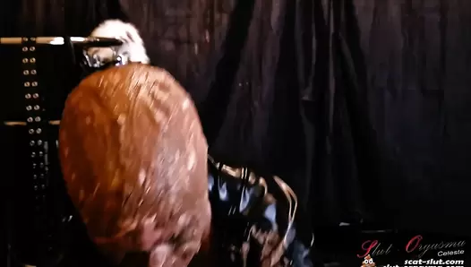SlutOrgasma - Extreme scat play and vacuum shit udders