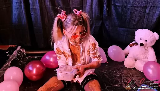 SlutOrgasma - Cum and play with me in shit