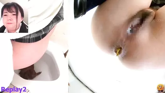 EE-686 04 Hidden camera inside the school toilet. Girls pushing really hard to get the poop out, JAV Collection, EE-686 04 Hidden camera inside the school toilet. Girls pushing really hard to get the poop out, JAV Collection,
