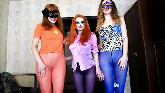 ModelNatalya94 - Show in color nylon pantyhose