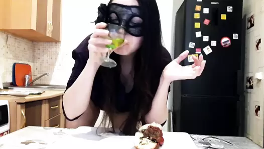 Scat Hot Dog Swallow By Top Scat Girl Lina