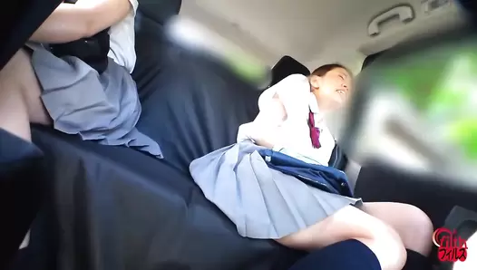 DLFF-584 02 Schoolgirls and their shameful smell! Panicky shit leaking in the car!