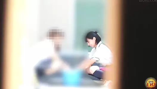 DLEE-608 05 School girls farts and diarrhea stool inside the panties