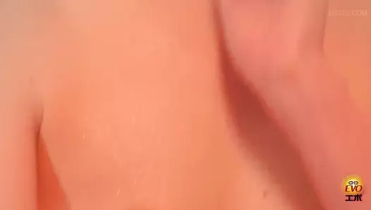 EE-650 03 Sauna hidden shooting: naked and sweaty girls with farts and explosive diarrhea