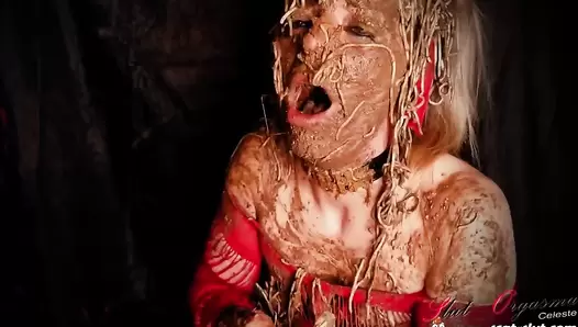 SlutOrgasma / Extreme disgusting rotten food and shit smearing