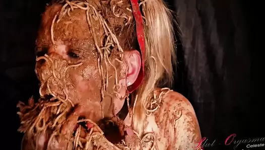 SlutOrgasma / Extreme disgusting rotten food and shit smearing