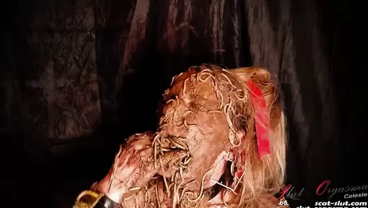 SlutOrgasma / Extreme disgusting rotten food and shit smearing