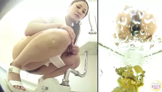 SL-108 Toilet defecation voyeur. Desperation limit is reached! VOl. 2, JAV Collection, 