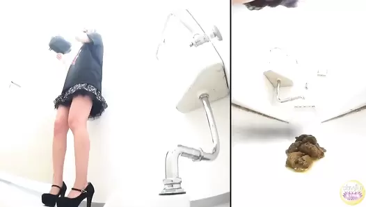 SL-108 Toilet defecation voyeur. Desperation limit is reached! VOl. 2