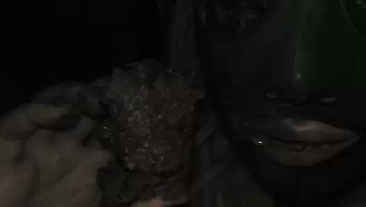 DirtyBetty - Dirty Handjob with Creepy Scat Orc