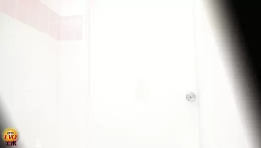 EE-367 01 Public toilet voyeur: women continue pooping while the door is opened up!, Wandering Voyeur, EE-367 01 Public toilet voyeur: women continue pooping while the door is opened up!, Wandering Voyeur,