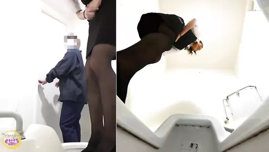 DLSL-397 05 Awkward farts and poops in the office toilet