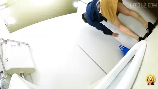 DLEE-288 [#3] Beautiful farting and pooping agony captured on hidden camera. Girls filled with gas aggressively releasing their flatulence feces