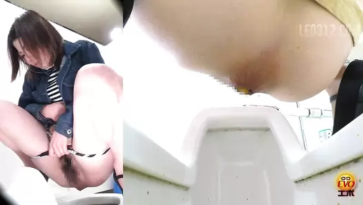 DLEE-288 [#3] Beautiful farting and pooping agony captured on hidden camera. Girls filled with gas aggressively releasing their flatulence feces