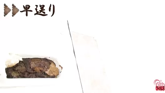 FF-167 03 Office Toilet Tank Clogged And Overfilled With Poo