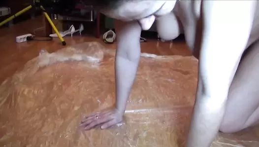 dirtyscatgirl shit and piss show on the floor