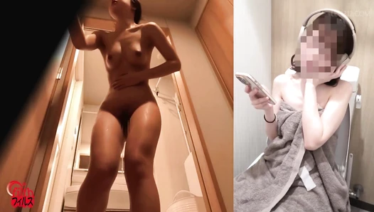 FF-677 02 Hidden camera in the house: sisters pooping naked!