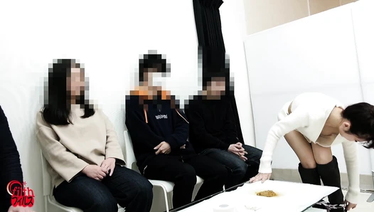 FF-359-02 Shit show for a group of people. Do you want to see beautiful women poop in front of your eyes?