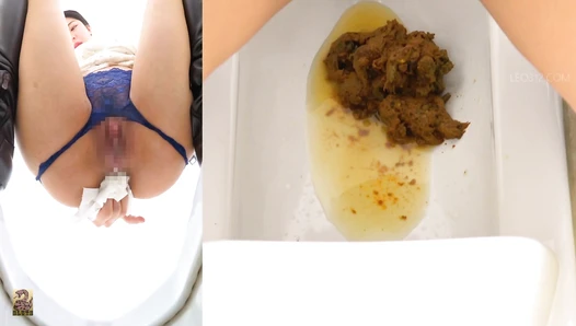 SR097 06 6 Cameras captured women wearing long boots and o-back panties doing farts and poops in the toilet. (Split screen view), JAV Collection, SR097 06 6 Cameras captured women wearing long boots and o-back panties doing farts and poops in the toilet. (Split screen view), JAV Collection,